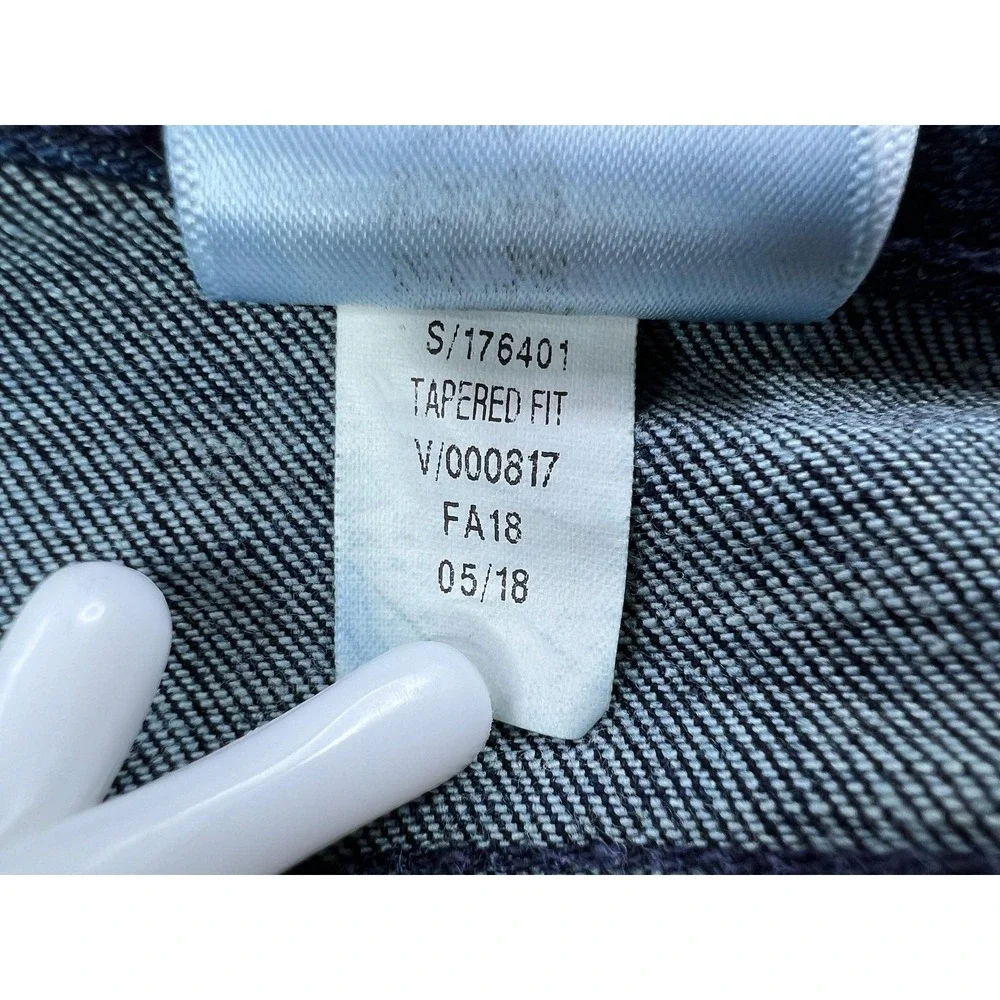 Banana Republic Jeans Men's 32x32 Blue Athletic Tapered Rapid Movement Denim